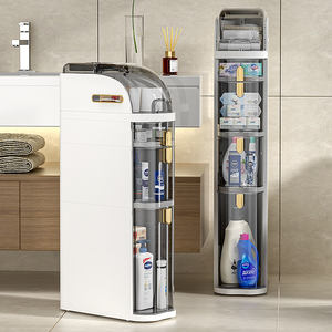 Vente en gros de tiroirs de <span class=keywords><strong>rangement</strong></span> en plastique à fentes à 2-5 niveaux avec couvercle rabattable, étagère de cuisine, salle de bain, maison pour boîtes et bacs de <span class=keywords><strong>rangement</strong></span> - Product Image 1