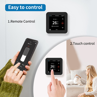 Thermostat intelligent OWON Zigbee 3.0 230V EU pour chaudière combinée, écran tactile couleur 4 pouces, économie d'énergie, contrôle CVC