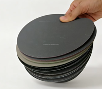 Disques de ponçage à sec et humide de 6 pouces à grains assortis, auto-agrippants, étanches, en carbure de silicium, pour peinture automobile et polissage