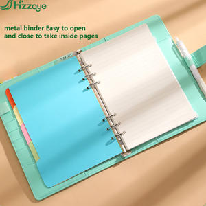 Carnet de notes A5 en cuir Macaron, reliure spirale, couverture rigide, style mignon, vente en gros - Product Image 2