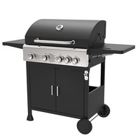 Support de barbecue à retournement automatique en acier inoxydable support de brochettes de mouton domestique commercial batterie externe enfichable rotation électrique