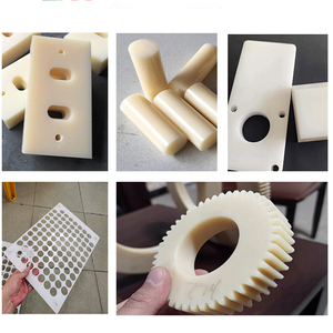 GH Factory Custom ABS <strong>Engineering</strong> Plastic <strong>Sheet</strong> in Beige Black White for Board Machining/Nylon Buffer Block Pad Block Cut Size - Product Image 5
