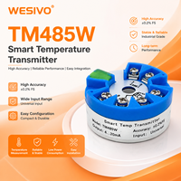 Module transmetteur de température intelligent WESIVO TM485W, haute précision, entrée thermocouple RTD, sortie 4-20mA, température industrielle