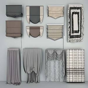 Venta al por mayor de tela ciega romana de lino estilo europeo cortinas romanas persianas blancas con ribete negro - Product Image 5