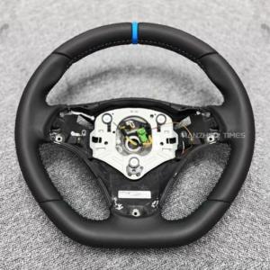 Volante de Fibra de Carbono con LED y Levas de Cambio para <span class=keywords><strong>BMW</strong></span> Serie E, Compatible con <span class=keywords><strong>BMW</strong></span> E91 E46 M3 X5 E53 E63 X1 E84 E61 <span class=keywords><strong>E34</strong></span> E60 <span class=keywords><strong>M5</strong></span> E43 328i E90 - Product Image 4