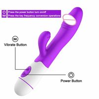 Wasserdichter 30-Modus Realistischer Dildo Leistungsstarker G-Punkt & Klitoris-Vibrator mit Doppelmotoren Sexspielzeug