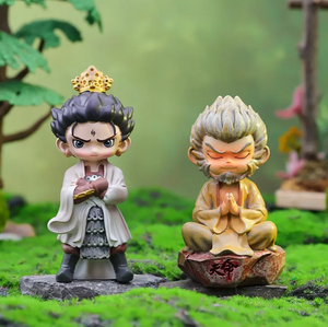 Caja misteriosa de 9cm, regalo, mitos negros, Wukong, modelo de resina, figurita de juguete, mitos negros, Wukong, figura de acción, conjunto de caja ciega - Product Image 5