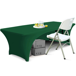 Biểu Tượng Tùy Chỉnh Căng Bảng Bìa 6ft 30 + Màu Sắc Polyester Được Trang Bị Spandex Căng Khăn Trải Bàn Mở Trở Lại - Product Image 1