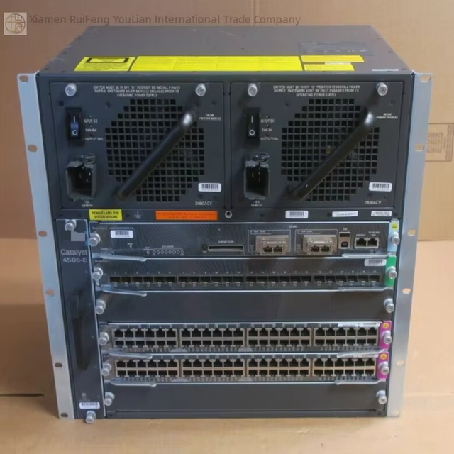 Ws-c4506-e Six-slot Switch Chassis + Ws-x45-sup6-e Modules New Original Ready Stock Industrial Automation Pac Dedicated Plc