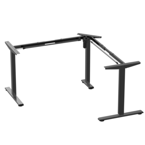 NBHY Factory Price Modern Metal L-Shaped Standing <b>Desk</b> <b>Adjustable</b> <b>Height</b> Ergonomic Electric Single Motor Stand Up <b>Desk</b> - Product Image 5