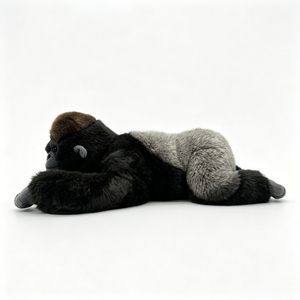 Peluche Gorille Personnalisée en Gros, Jouet en Peluche Réaliste Gorille Argenté pour Enfants et Décoration - Product Image 3