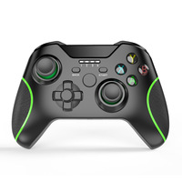 Manette Xbox One, manette sans fil 2,4 GHz, manette de jeu à double vibration pour Xbox One S X, batterie intégrée