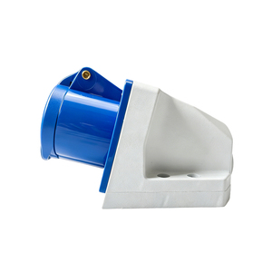 <span class=keywords><strong>Prise</strong></span> de courant industrielle aéronautique standard européenne 250V, trois pôles, 16A, mâle et femelle, étanche à l'eau et à la poussière, TYPE2 - Product Image 3