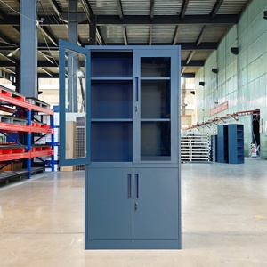 Nhà Máy Giá Kim Loại Thép Văn Phòng Tập Tin Tủ Lưu Trữ Tủ Và Ngăn Kéo Cho Các Trường Học Phòng Tập Thể Dục Hội Thảo Nội Thất Văn Phòng - Product Image 4