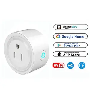 Smart Plug Tuya Smart Life Arbeiten Sie mit Google Home Amazon Alexa WiFi Wireless US Mini WiFi Smart Plug
