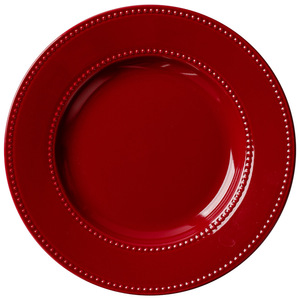 Cuencos rojos de cerámica, juego de vajilla de boda, vajilla festiva bajo esmalte rojo para regalos de Navidad y boda - Product Image 4