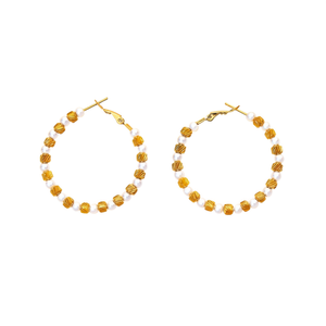 Boucles d'oreilles en perles PND202501-1769 - Product Image 2