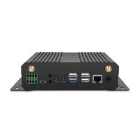 Geniatech GPIO incorporado CAN RS485 USB2.0/3,0 RS232 computadora Android 12,0 Rk3588 Ai Linux Mini Pc Box computadora Industrial Pc