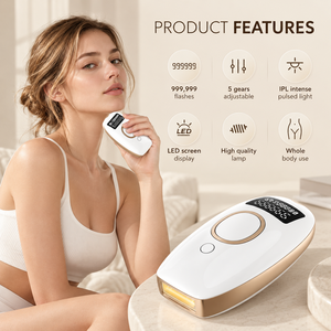 Épilateur portable sans douleur à haute énergie pour usage domestique, machine de beauté pour femmes, vente en gros - Product Image 2