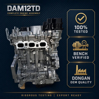 Moteur prolongateur d'autonomie I3 turbocompressé DAM12TD 1.2T pour Li Auto ONE 96kW à injection directe, bloc aluminium, assemblage complet