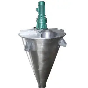 Công nghiệp thép không gỉ đôi vít loại dọc hình nón Vít Máy xay sinh tố nauta Mixer