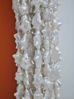 Chaîne de perles baroques blanches en forme d'étoile, semi-finies pour la fabrication de bijoux DIY