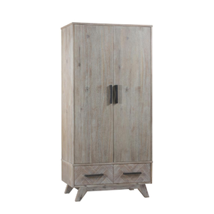 ตู้เสื้อผ้าไม้ไม้โอ๊คไม้เนื้อแข็งเฟอร์นิเจอร์ห้องนอนไม้โอ๊ค/สน/อะคาเซียไม้เนื้อแข็งจากโรงงานเวียดนาม - Product Image 1