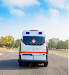 <span class=keywords><strong>Ambulance</strong></span> de haute qualité à toit surélevé, diesel, traction avant, véhicule de secours médical pour le transport d'urgence urbain - Product Image 6