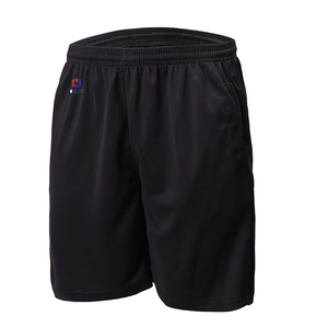 EU Size Quick-drying Sporty Men's Basketball Cargo Shorts Solid Eco-Friendly Waterproof Breathable Streetwear <b>Elastic</b> Waist Logo - Product Image 1