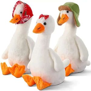 Personnalisé oie cygne en peluche canard animaux en peluche oie blanche peluches jouet cadeaux pour enfants garçons filles poupée mignonne - Product Image 1