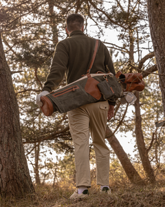 Bolsa de Golf Vintage de Lona Encerada Unisex con Cierre <span class=keywords><strong>Abierto</strong></span> 86x18cm - Product Image 2