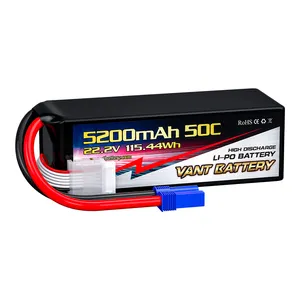 6Sドローンバッテリー5200mah lipo 6s 22.2V 4S/6S RC Lipoバッテリーfordrone Airplane RC Quadcopter Helicopter Car Truck