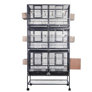 Kolay temizlenebilir büyük yetiştiriciliği kuş seramik karo papağan kafes 98cm gaiola Para Papagaio kuş kafesleri satılık kafesleri - Product Image 3