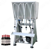 Machine de remplissage pneumatique pour bouteilles en verre d'eau gazeuse, de bière, d'huile comestible et de confiture