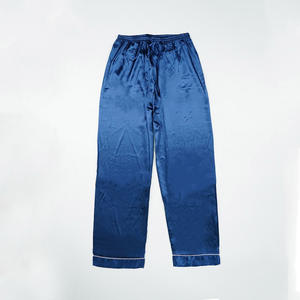 Venta al por mayor de pijamas de alta calidad, superventas azul, cómodo y usable en casa, de lujo ligero y pijamas de mujer de gama alta - Product Image 4