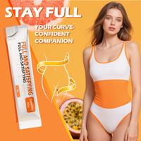 Logo personnalisé adulte perte de poids Orange Milkshake haute teneur en fibres alimentaires remplacement de repas nutrition shake poudre boîte d'emballage