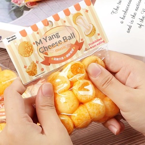 ของเล่นจำลองลูกชีสทอดพลาสติก ของเล่นบีบคลายเครียดขนาดเล็ก เนื้อนุ่มคล้ายดินเหนียว คืนรูปช้า - Product Image 4