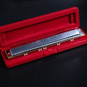 Harmonica diatonique polyphonique QiMEI en acier inoxydable à 28 trous, tonalité Do, instrument de musique pour débutant - Product Image 2