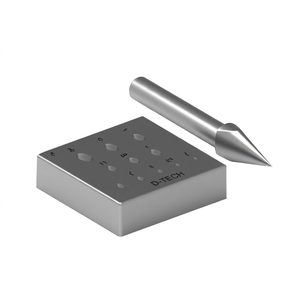Outil de fabrication de bijoux Sun Tools/STIPL Modèle 049 : Poussoir de sertissage en fer/bois pour la création de moules et le service d'échantillonnage - Product Image 1