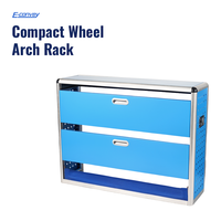 Boîte de rangement multifonctionnelle compacte pour arche de roue, armoire à outils pour fourgonnette, adaptée à divers types de fourgonnettes