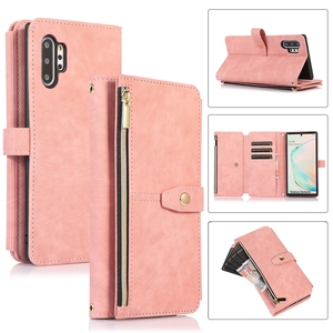 Funda de teléfono con diseño de cremallera con ranuras para tarjetas para MI 11T, funda tipo billetera para Xiaomi 11T Pro, para <span class=keywords><strong>Galaxy</strong></span> S23/S24 Pockets - Product Image 4