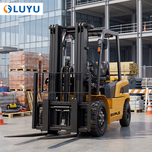 รถยกดีเซลอเนกประสงค์ 3.5 ตัน 3.5t ขับเคลื่อนด้วยเครื่องยนต์คูโบต้า เกียร์อัตโนมัติ ระบบไฮดรอลิก  ความสามารถในการยกที่ยอดเยี่ยม - Product Image 2