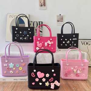 Summer Beach Bags Waterproof EVA Tote Bags Outdoor Travel <b>Storage</b> Handbags - Product Image 1