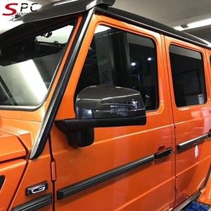Coque de rétroviseur en fibre de carbone sèche SPC pour W463 Classe G, boîtier de rétroviseur en fibre de carbone sèche pour <span class=keywords><strong>Mercedes</strong></span> Benz Classe G W463 - Product Image 2