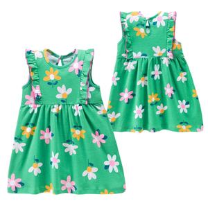 ชุดเดรสเด็กผู้หญิงพิมพ์ลายดอกไม้<span class=keywords><strong>1</strong></span>ปีชุดเดรสเด็กทารกหญิงฤดูร้อน - Product Image 3