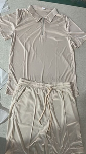 Completo Sportivo Estivo da <span class=keywords><strong>Uomo</strong></span> S-3XL, Set Trendy <span class=keywords><strong>Giovanile</strong></span> con Top a Maniche Corte e Pantaloni con Coulisse, 2 Pezzi, <span class=keywords><strong>Abbigliamento</strong></span> Streetwear - Product Image 5