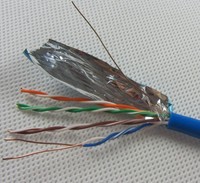 Harga terbaik 4 pasang 24AWG Cat5e kabel 305m 1000ft