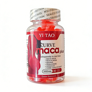 มาคา กัมมี่ส์ ความเข้มข้นสูงสำหรับผู้ชาย เพิ่มพลังงานและความแข็งแกร่งด้วยสารสกัดจากอัชวากันธา ช่วยเสริมสมรรถภาพทางเพศและเพิ่มความมีชีวิตชีวาสำหรับผู้ใหญ่ รับผลิตแบบ OEM - Product Image 1