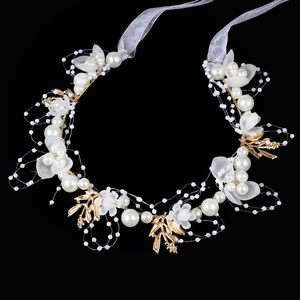 Fascia per capelli con perla di nuovo Design fatta a mano - Product Image 2