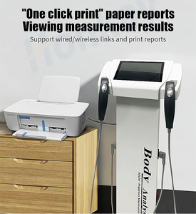 เครื่องวิเคราะห์ร่างกายที่ได้รับความนิยมสูงสุดการวิเคราะห์ที่ครอบคลุมสถานะของร่างกาย <span class=keywords><strong>BMi</strong></span> FAT Content Physical Health check โรงพยาบาล - Product Image 2